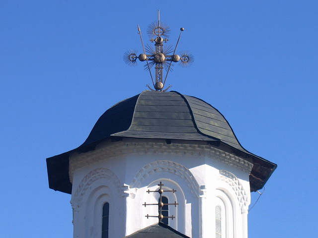 Dome of the church of Ostrov Skete