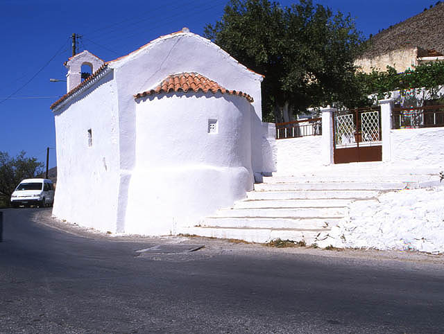 Crete - Byzantine church in Nomkiana