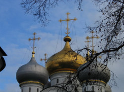 jarek 
Domes od Novodevichy monastery 
2006-12-07 08:53:21