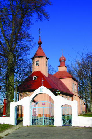 Transfiguration church in Ploski, Poland