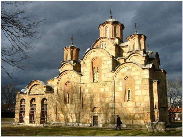 Gracanica monastery - Church of the Dormition of the Holy Virgin,around 1312