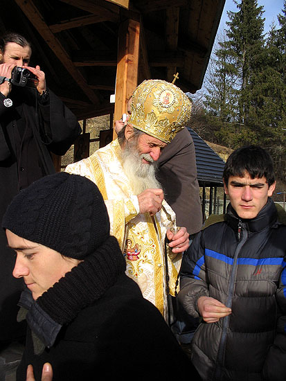 Holy Liturgy at Sihastria Putnei Monastery
