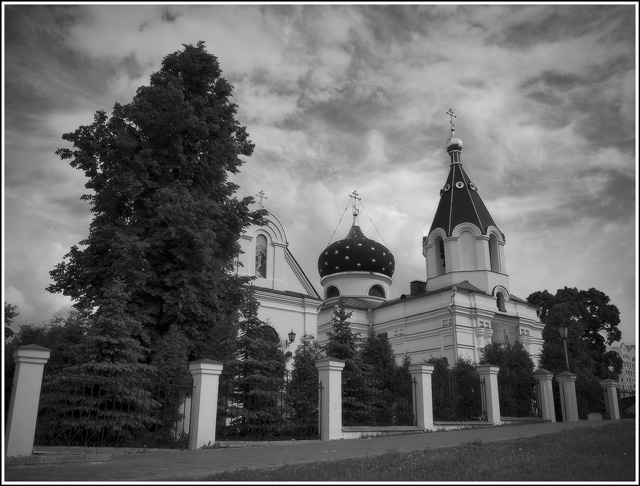 Храм равноапостольной Марии Магдолины г.Минск ЧБ