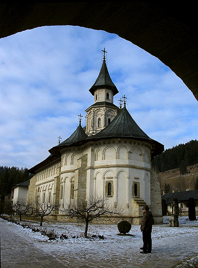 In the silence of Monastery Putna
