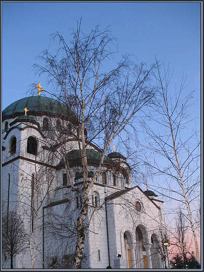 Храм Св. Саве. Београд. 18. јануар 2007.