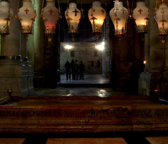 Świątynia Grobu Pańskiego, Jerozolima, Pascha 2006