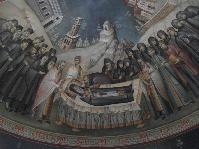 Repose of St. Nectarious from Egina