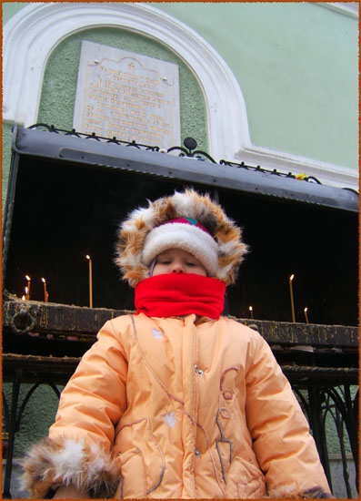 Near the Saint Kseniya Chapel