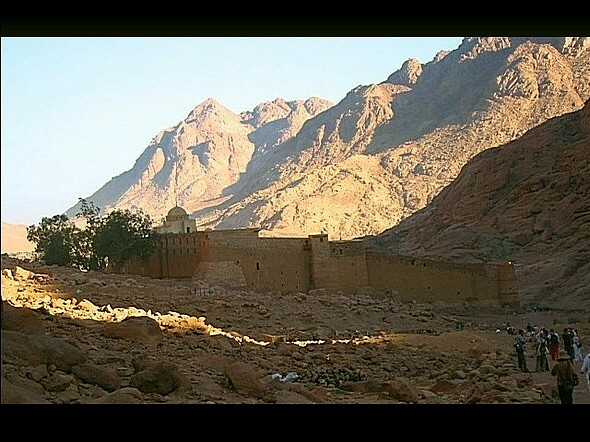 St. Catherine Monastery in Egypt.