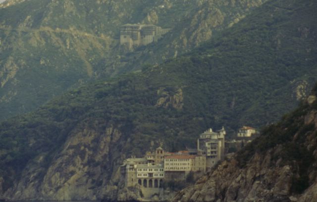 HOLLY MONASTERY  IN  ATHOS