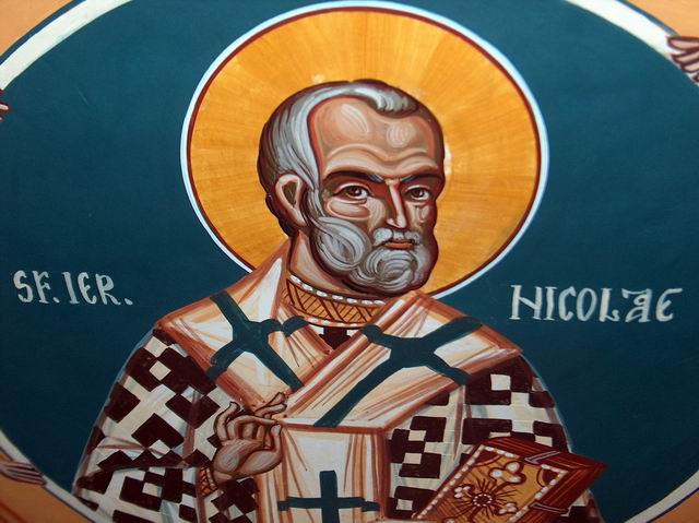 Mânăstirea Horaiţa - fresca paraclis