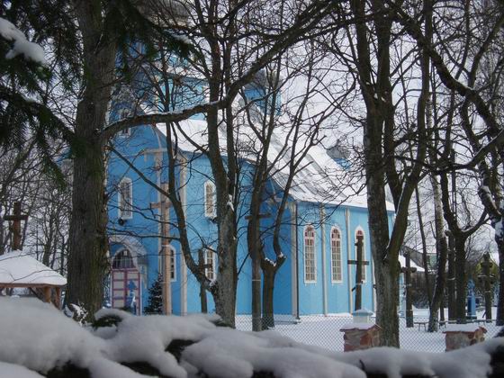 zimowa cerkiewka