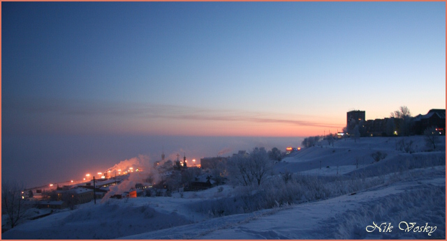 Early winter morning...
