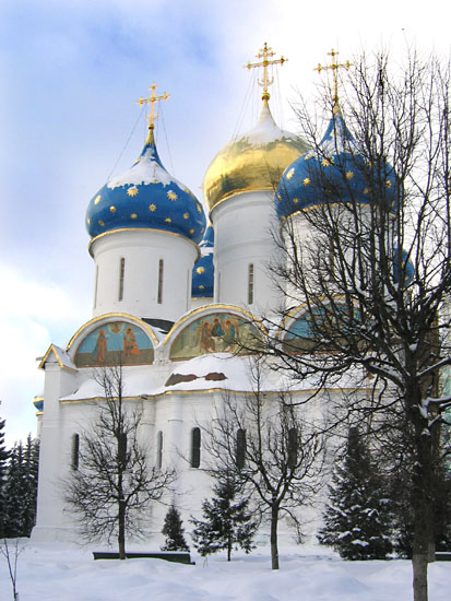 Зима в Лавре