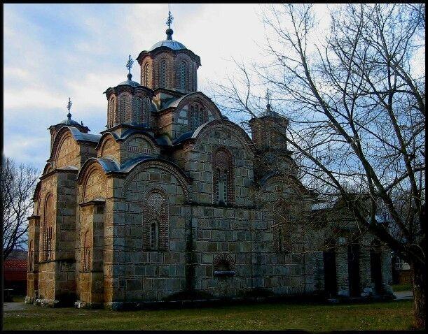 Gracanica monastery - Church of the Dormition of the Holy Virgin,around 1312 // 6