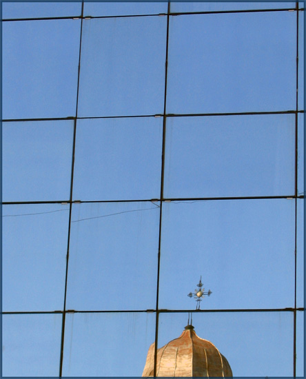 Cross in the sky
