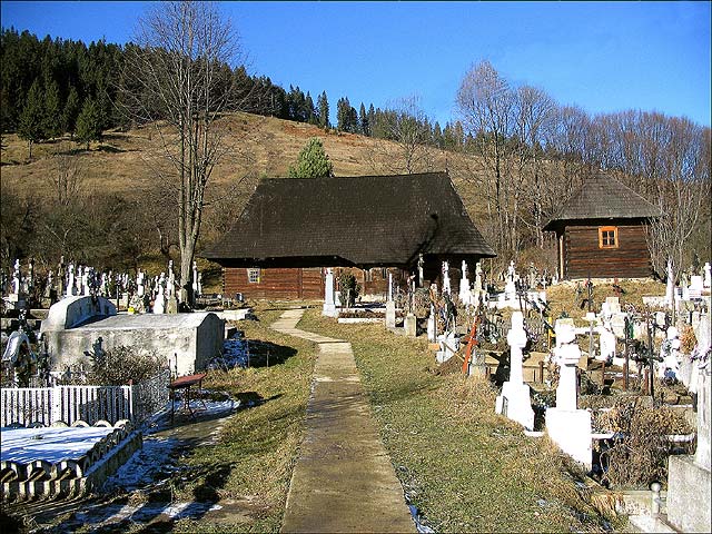 Church Dragos Voda, Putna village, near Monastery Putna