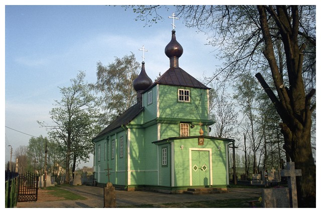 Cerkiew  p.w. Apostoła Jana w Augustowie koło Bielska Podlaskiego z XIX wieku