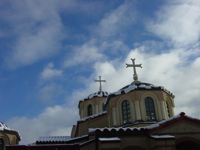View over domes
