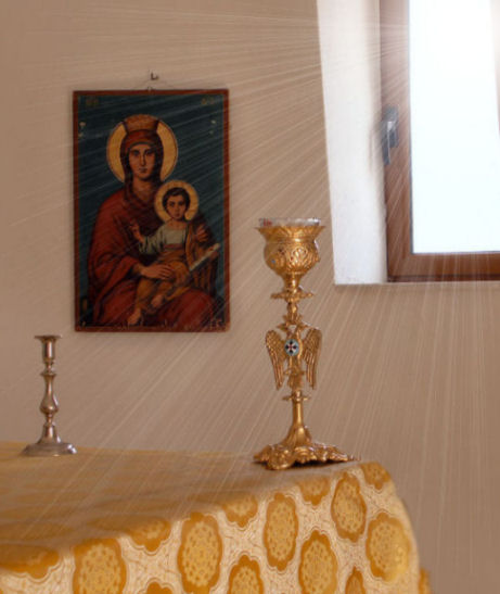 Sanctuary of St. Panteleimon's small church