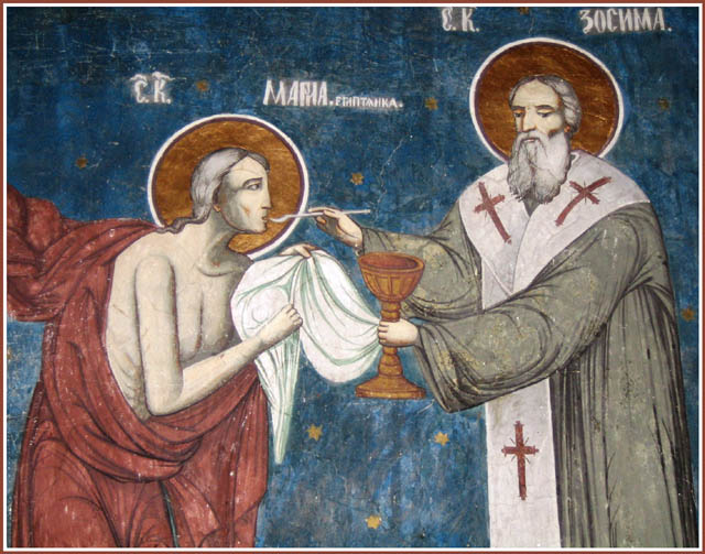 Fresca din biserica cu hramul "Sf.Imp. Constantin si Elena" a manastirii Crasna, Prahova