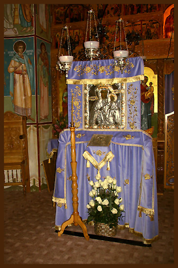 Wonderworking icon of Mother of God from Monastery Sihastria Putnei