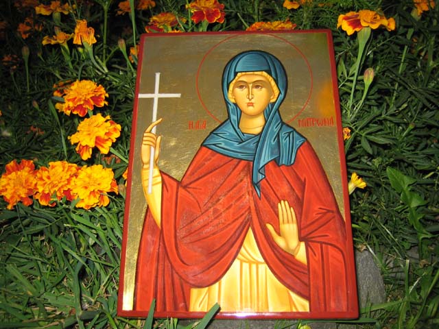 Sfânta Muceniţă Matroana din Tesalonic ( sec III - IV )