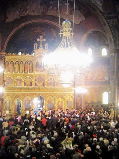Liturghie in Catedrala Mitropolitana din Sibiu