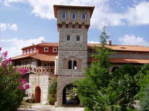 Monastery Tvrdos in southern Hercegovina - the entrance