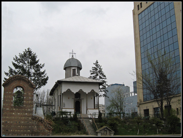 O bisericuta  din Bucuresti.