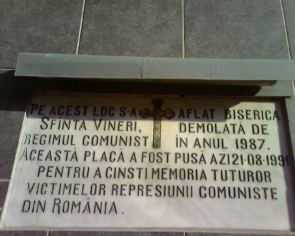 In memoria victimelor comunismului