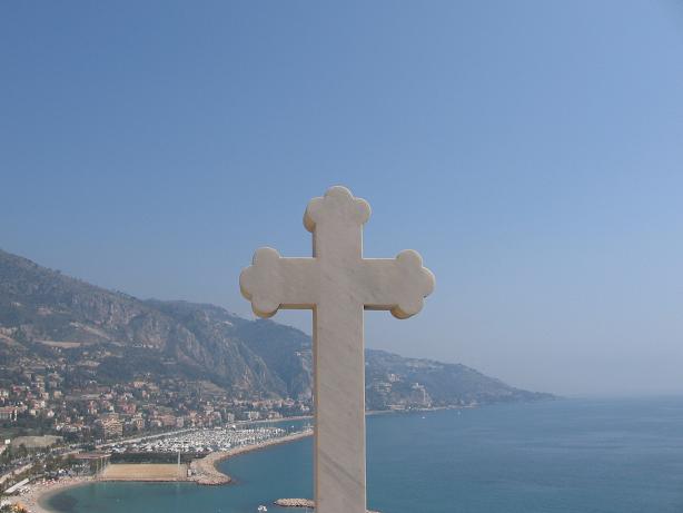 Na cmentarzu prawoslawnym w Menton *** On the orthodox cemetery at Menton / Côte d'Azur