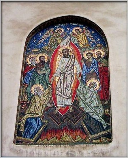 Mozaic- Biserica Sf. Inviere, Suceava