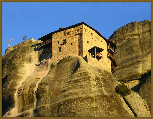 Saint Nikola monastery in Meteora (Монастырь Николая Угодника)