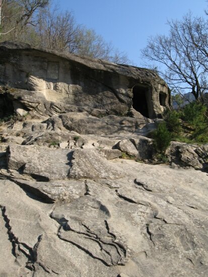 Hermit Cave of Misail Father - Turnu Monastery (XVII century) - Oltenia Region / Valcea County