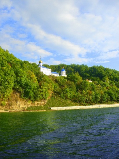 Monastery on Volga