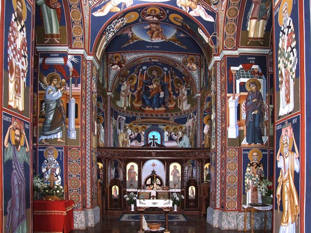 Манастир Каона, иконостас