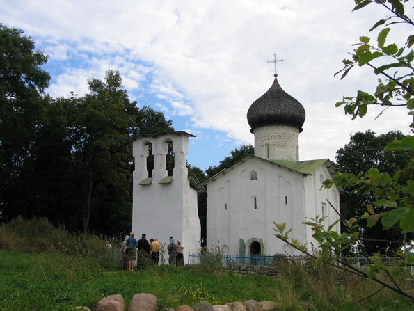 St. Olga church close to Pskov