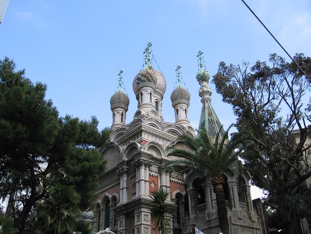 San Remo, Chiesa Ortodossa Russa di Cristo Salvatore, Santa Caterina Martire e San Serafino di Sarov