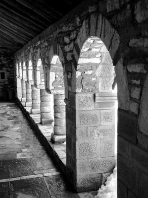 The Church of  Panagia in the historical village of  Samarina, Grevena.