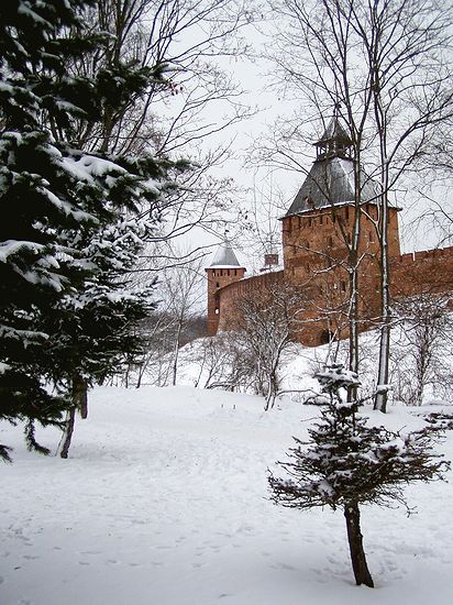 Novgorod Kremlin, jan. 2006