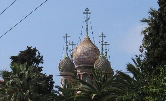 San Remo, Chiesa Ortodossa Russa di Cristo Salvatore, Santa Caterina Martire e San Serafino di Sarov