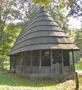 Darosava,Crkva brvnara