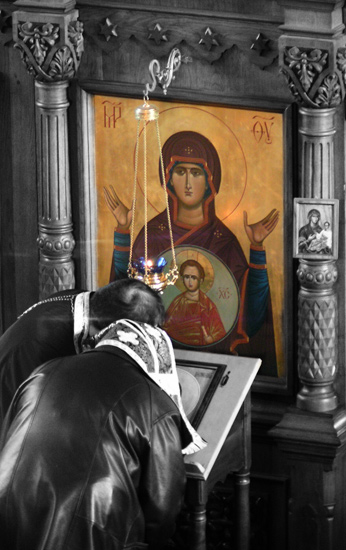 Spowiedź przed Bohorodicą