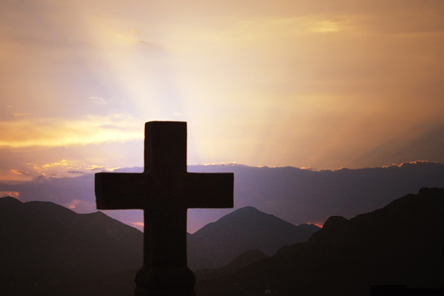 cross and sky