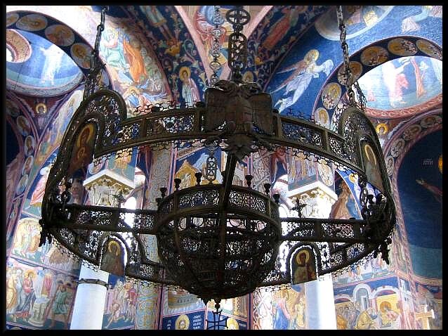 Chandelier - St George church,Oplenac