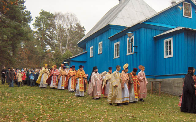 Krestnyj Chod na św. Dymitra Sołuńskiego w Sakach