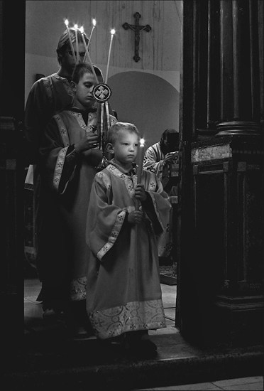 Литургија у Фенеку - Liturgy in Monastery Fenek