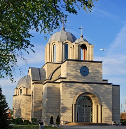 Synaxis of the Serbian Saints - Hram Svih Srpskih Svetitelja.Mississauga,Ontario,Canada.