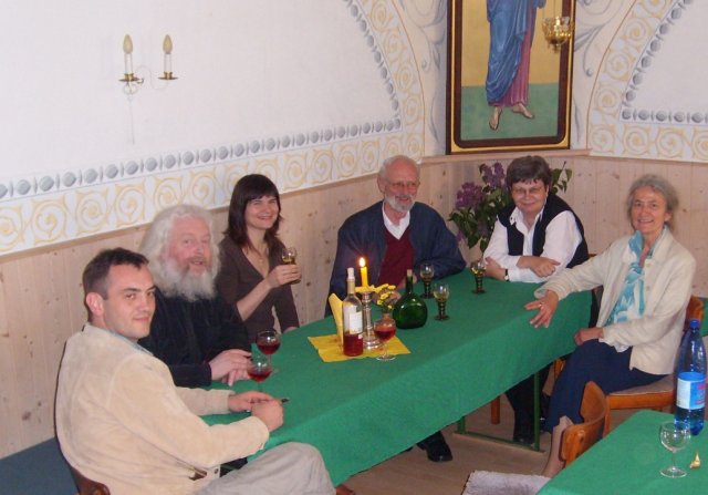 в трапезной